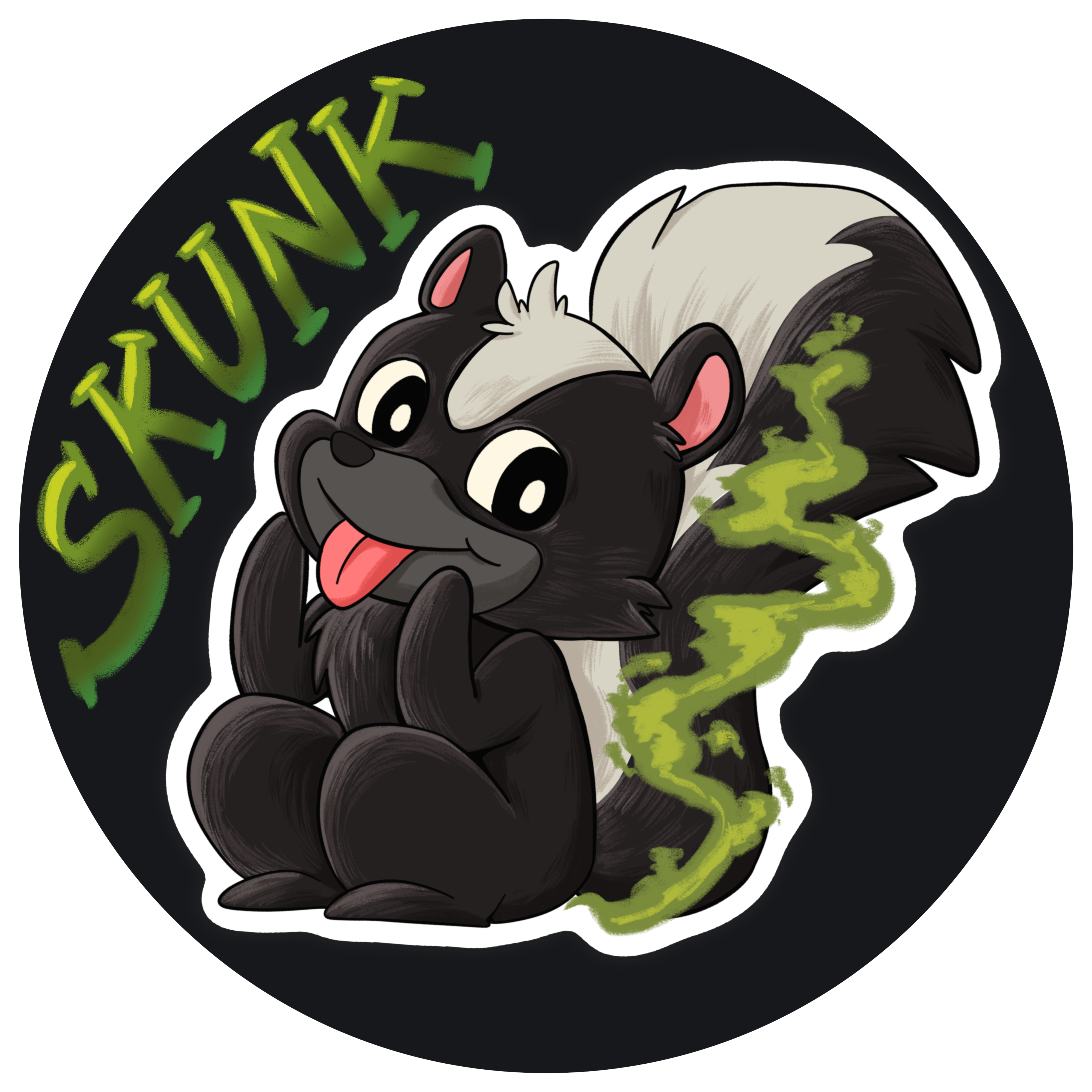 $SKUNK Mascot Logo